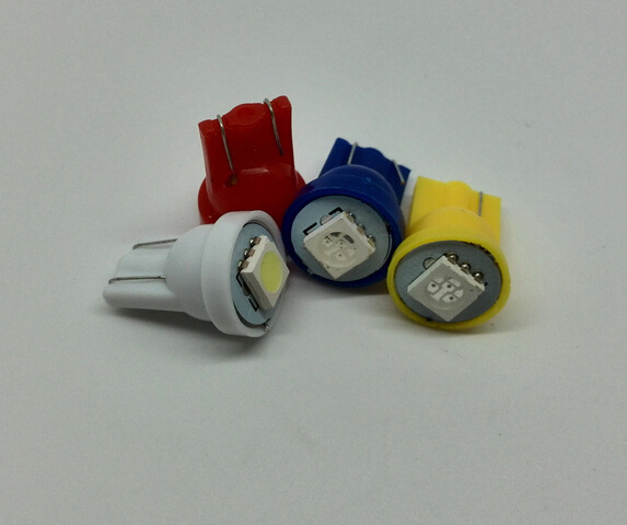 汽車原裝位示寬燈 T10-5050-1SMD 牌照燈機表燈LED車燈T10示寬燈工廠,批發,進口,代購