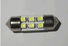 供應LED車燈 雙尖31MM 6 SMD 3528 31mm工廠,批發,進口,代購