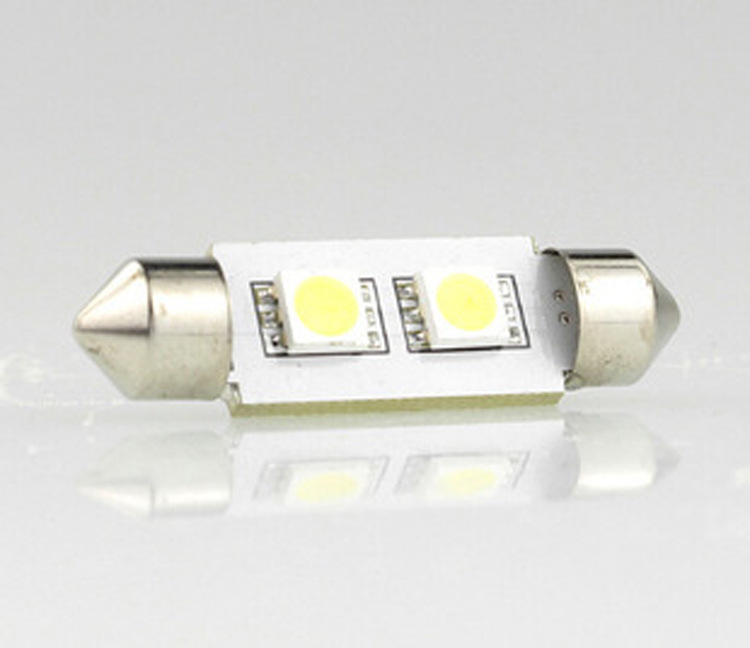 汽車LED車頂閱讀燈雙尖5050-2SMD-31MM汽車用品批發工廠,批發,進口,代購