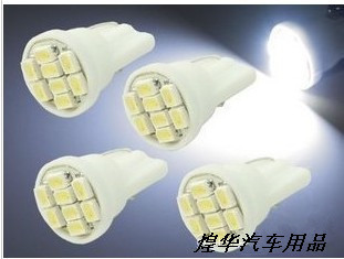 汽車LED裝飾燈 T10-8SMD-1206 示寬燈/閱讀燈/工作燈/機表燈工廠,批發,進口,代購