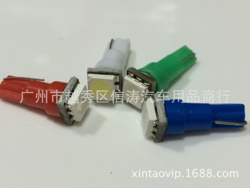 T5-5050-1SMD LED汽車機表燈 指示燈 牌照燈 閱讀/後視鏡燈工廠,批發,進口,代購