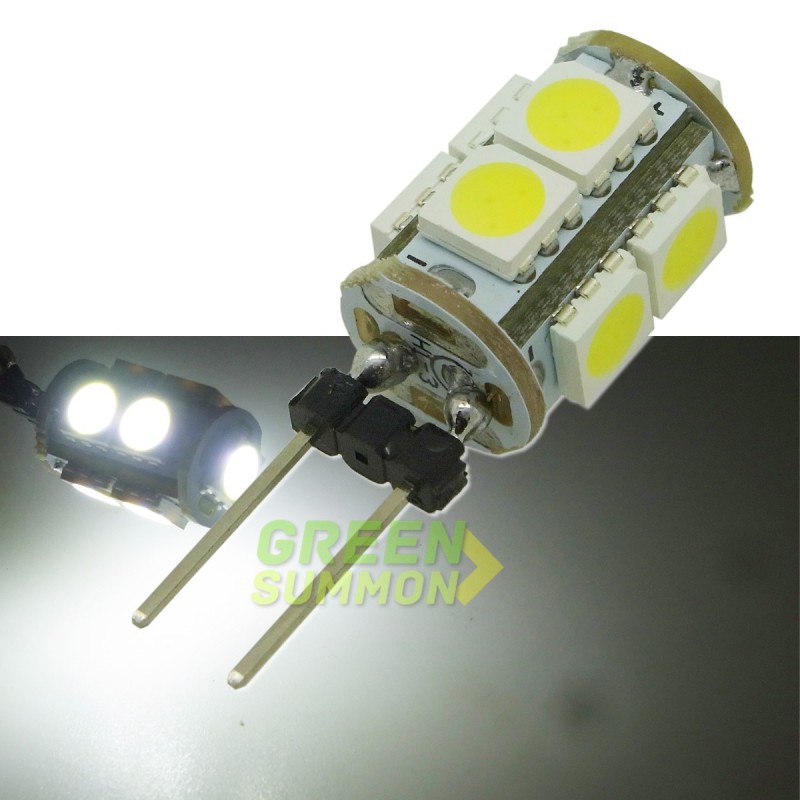 LED 汽車燈 機表燈車頂燈 廠傢直銷 G4 9SMD 5050 LED 正白、暖白工廠,批發,進口,代購