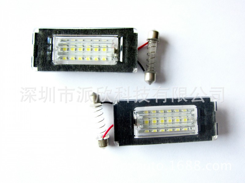 MINI LED牌照燈總成 R55 R56 R57 R58 R59 寶馬專車專用牌照燈工廠,批發,進口,代購