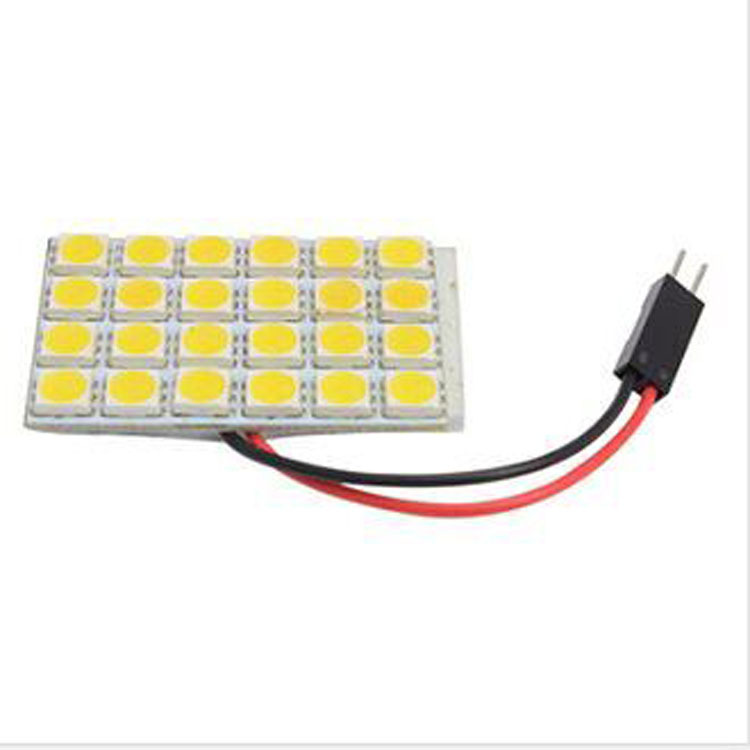 汽車LED 閱讀燈 車頂燈 車廂燈 房燈24SMD-5050雙尖T10-BA9批發・進口・工廠・代買・代購