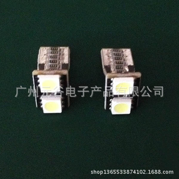 T10 2SMD 通用款帶解碼5050LED 機表燈 檢測燈 免報錯燈工廠,批發,進口,代購