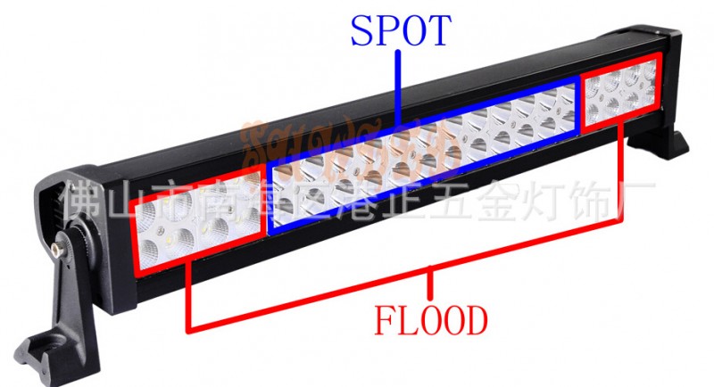 22 英寸 120W 61cm 雙排LED長條燈 越野車燈 改裝 LED Light Bar批發・進口・工廠・代買・代購