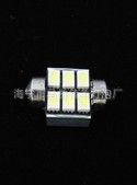 熱銷高品質汽車LED燈泡  36/39MM 6SMD 5050 CANBUS工廠,批發,進口,代購