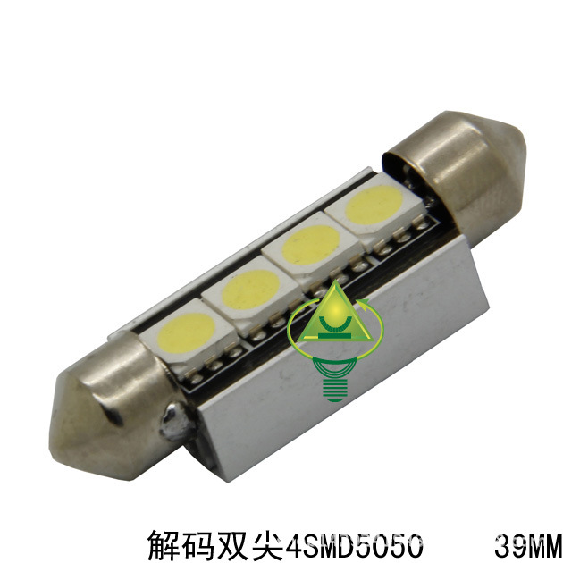 解碼SV8.5 雙尖 4SMD 5050 39MM  41MMLED 閱讀燈 牌照燈 門邊燈工廠,批發,進口,代購