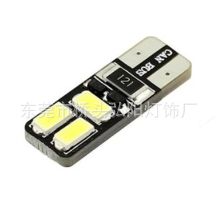 弘陽供應T10  5730  6SMD 高亮解碼汽車閱讀燈 LED機表燈工廠,批發,進口,代購