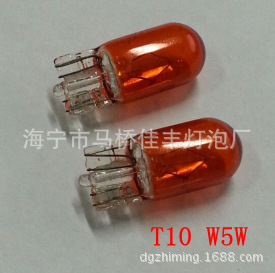 供應: 汽車燈泡 T10機表燈泡 插泡 轉向燈 燈泡12v5W工廠,批發,進口,代購