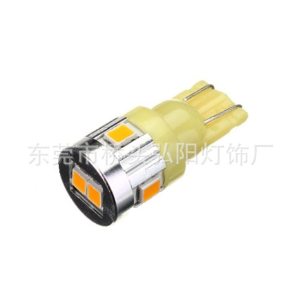 弘陽新款供應T10   2835   6SMD 高亮橫流10—30V 汽車機表燈工廠,批發,進口,代購