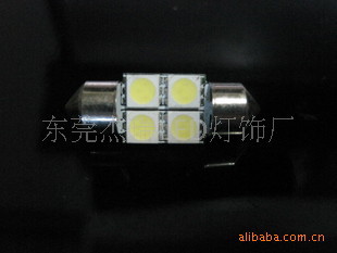 傑瑞供應 31MM-4SMD雙尖汽車 LED閱讀燈 LED牌照燈 LED後箱燈工廠,批發,進口,代購