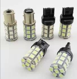 廠傢直銷汽車LED燈 T20-27SMD-5050 汽車倒車燈/轉向燈/車尾燈工廠,批發,進口,代購