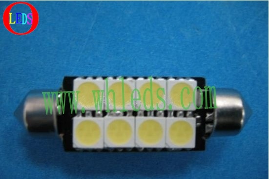 廠傢直銷，雙尖211 42mm 5050 8SMD，帶散熱片，牌照燈,車頂燈工廠,批發,進口,代購