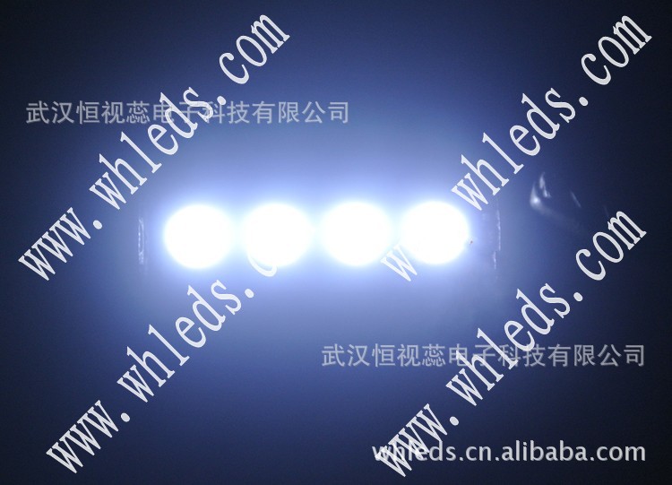 LED汽車燈 雙尖211 41mm 5050 4SMD 牌照燈,LED閱讀燈,後尾箱燈工廠,批發,進口,代購