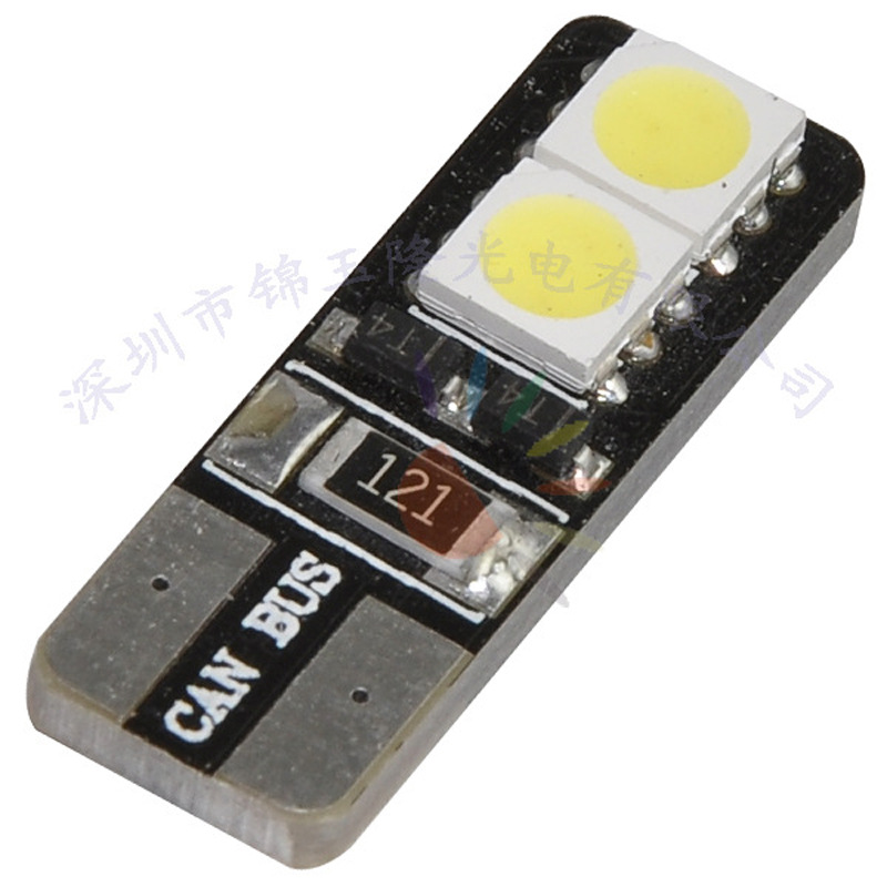 解碼防報警 T10-4SMD-5050 雙麵 LED牌照燈閱讀燈ebay熱銷爆款工廠,批發,進口,代購