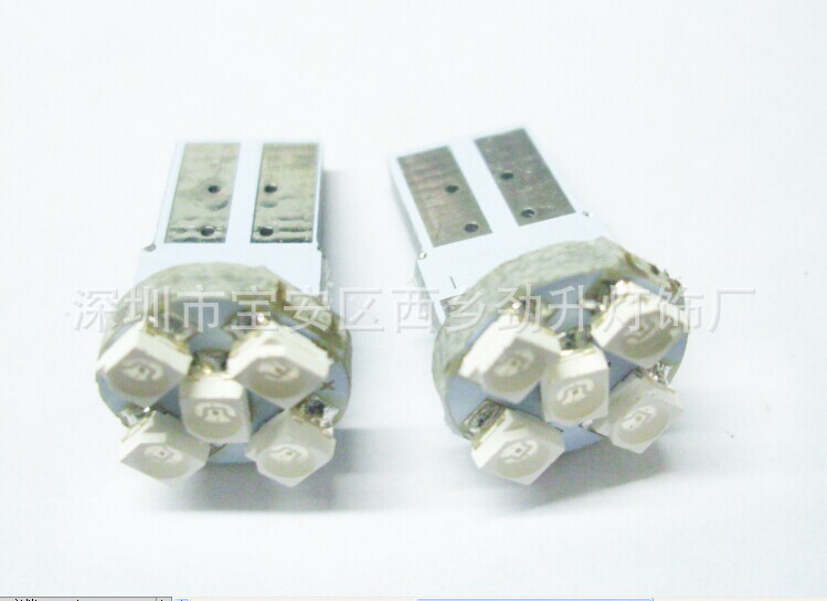 LED汽車展示燈 LED機表燈 T10-5SMD-3528 1210 12V車燈工廠,批發,進口,代購