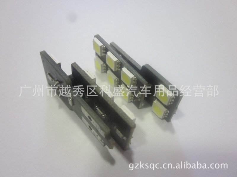 供應新款T10 8SMD 5050 解碼 Canbus 檢測燈 防報警 後備箱燈工廠,批發,進口,代購