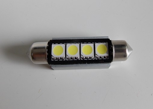 LED 閱讀燈 化妝鏡燈 雙尖-42mm-4SMD-5050 正白 無極限帶散熱件批發・進口・工廠・代買・代購