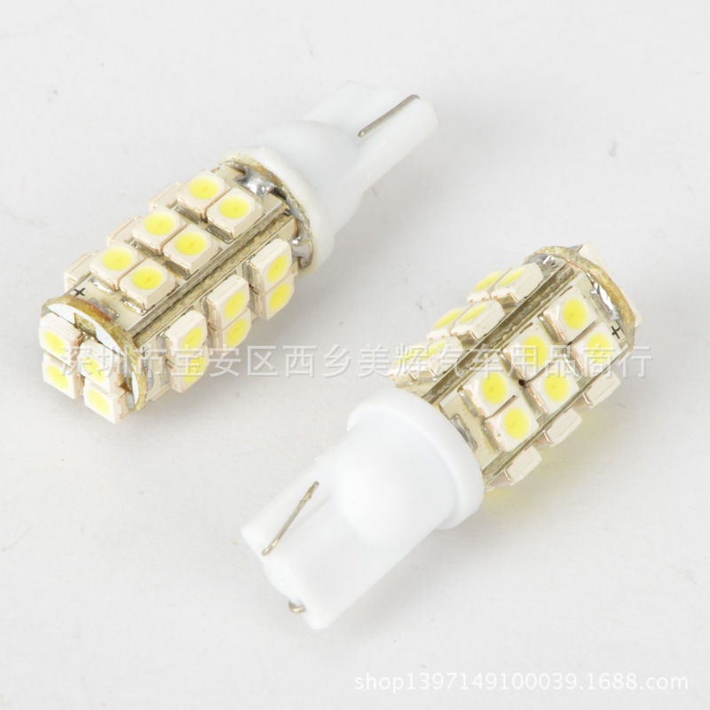 廠傢直銷 汽車LED超亮 T10-28SMD-1206 示寬燈/機表燈/閱讀燈工廠,批發,進口,代購