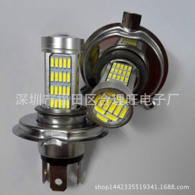 外貿 新款高亮H4 92smd 4014 汽車高亮防霧燈 led前霧燈 防霧燈工廠,批發,進口,代購