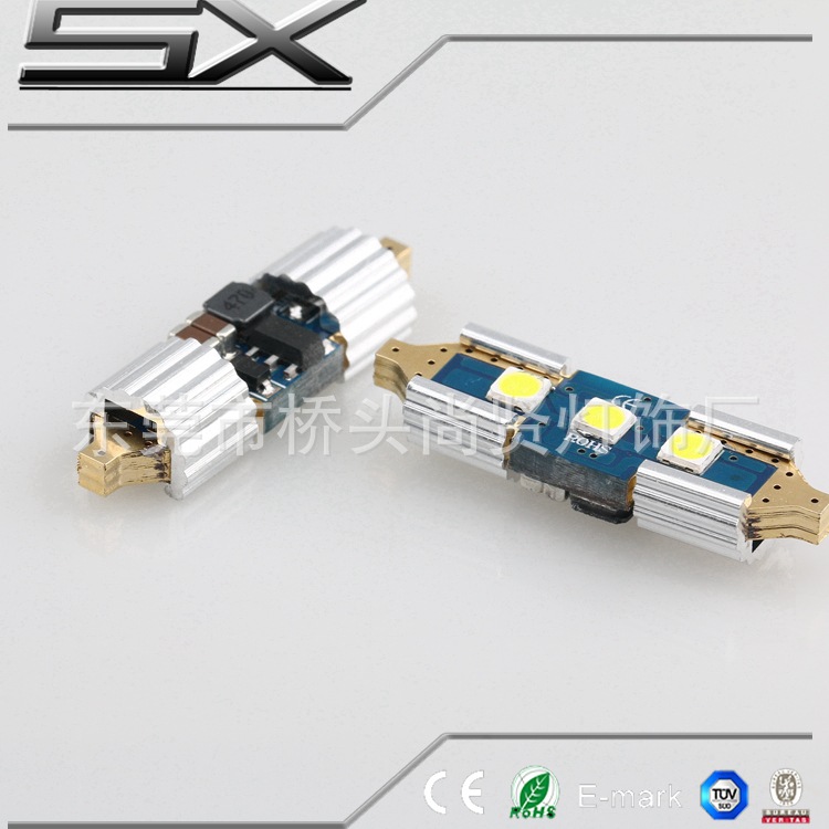 LED汽車雙尖燈SJ-3030SMD 31/36/39/41mm 車頂燈/閱讀燈/內飾燈工廠,批發,進口,代購