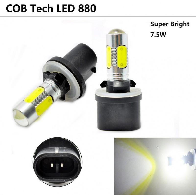 廠傢直銷汽車LED燈泡 880 7.5w led霧燈 12v  7.5W 880cob防霧燈批發・進口・工廠・代買・代購