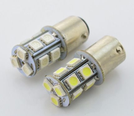 爆閃   高亮倒車燈1156-5050-13SMD 剎車燈單觸點 1157轉向倒車工廠,批發,進口,代購