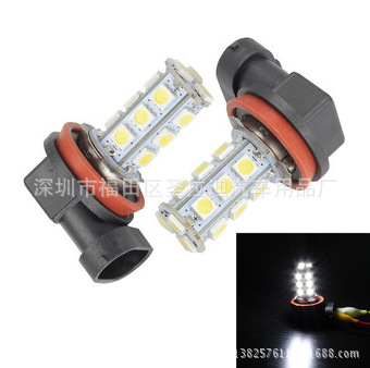 批發汽車LED霧燈 9005- H1-H3-H11-H8-881-880 5050 LED18燈工廠,批發,進口,代購