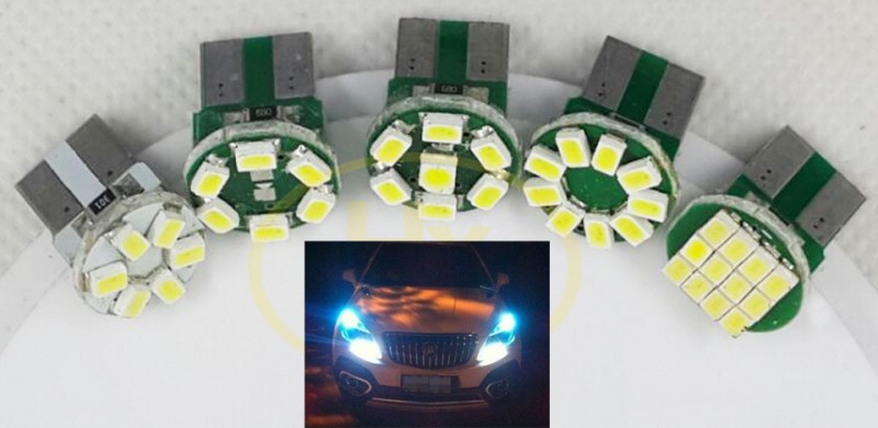 高品質T10LED 6/7/9/12SMD 12V汽車示寬燈標志燈配件 廠傢直銷工廠,批發,進口,代購