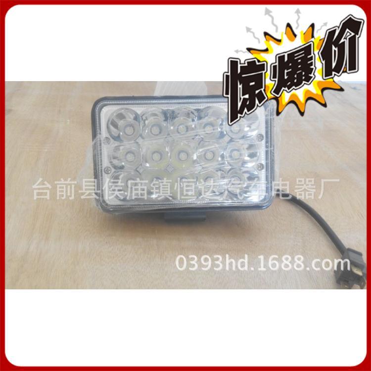 批發12V—80V通用LED45W五寸方燈卡車前照燈收割機拖拉機改裝大燈批發・進口・工廠・代買・代購