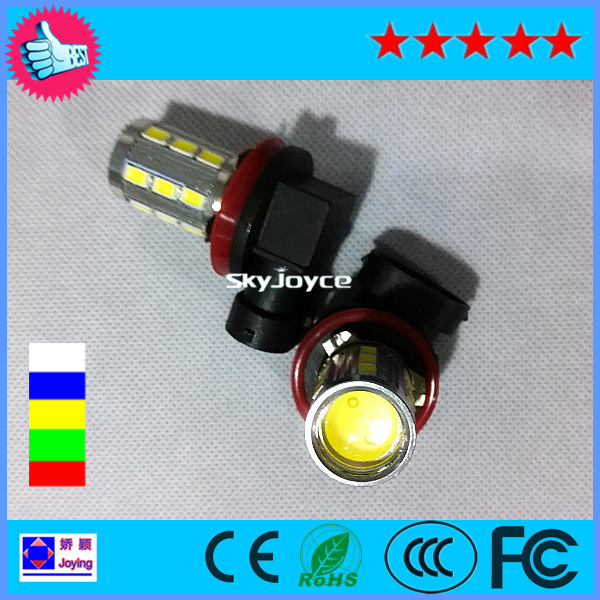 一件代發 大功率車燈H11-18SMD+1 COB-14W超亮LED霧燈fog lamp工廠,批發,進口,代購