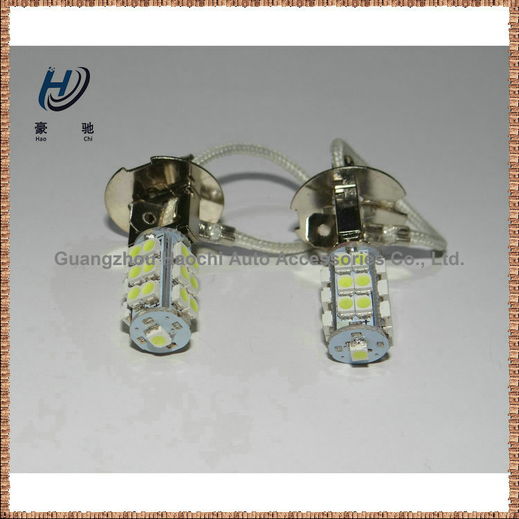 廠傢直銷 H3 25SMD 3528 LED汽車前霧燈 12v改裝通用防霧燈批發・進口・工廠・代買・代購