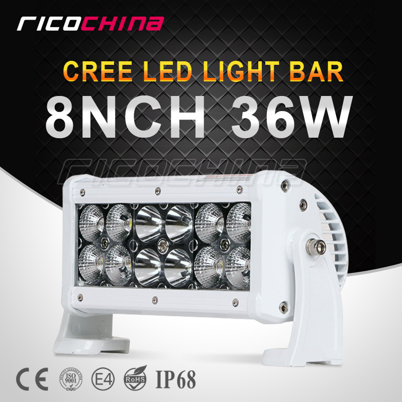 新款CREE 36W LED長條燈 聚光 泛光 混合光 LED車頂燈 白色/黑色工廠,批發,進口,代購