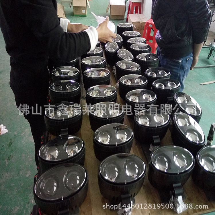 廠傢熱賣 6WLED叉車工作燈 led叉車警示燈叉車藍光紅光燈工作燈工廠,批發,進口,代購