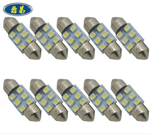 汽車LED雙尖燈 31MM36MM39MM 3528/1210 6SMD LED車頂燈車內燈工廠,批發,進口,代購