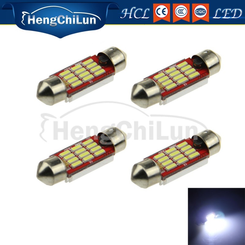 雙尖36MM 12燈LED閱讀燈 車頂燈 3014SMD 牌照燈 解碼 無極 白色工廠,批發,進口,代購