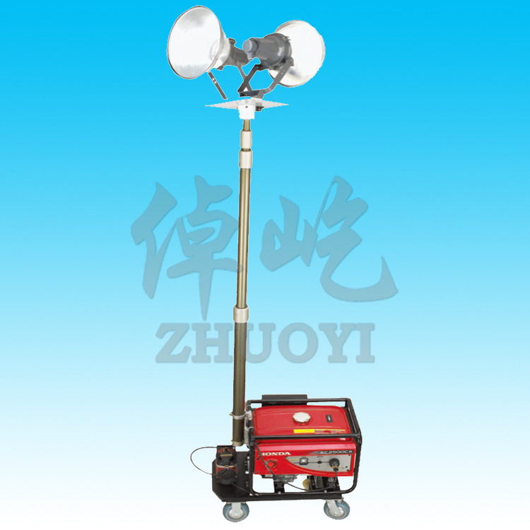 SZY6000C全方位自動升降工作燈 移動照明燈組/2*400W 伸縮工作燈批發・進口・工廠・代買・代購