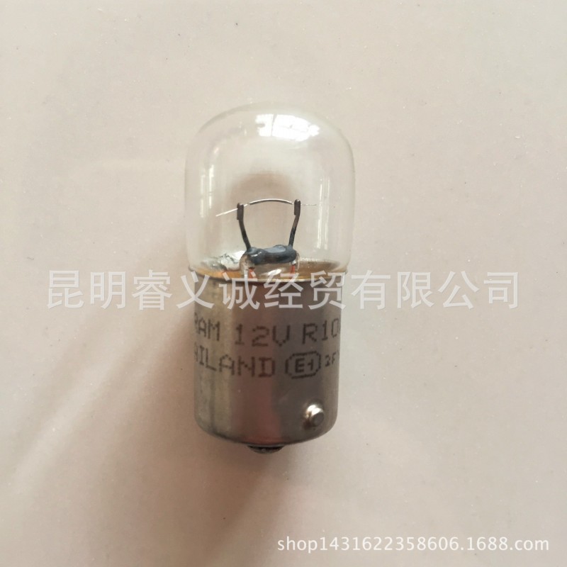 歐司朗12V R10W . BA15S 5008 10W單腳指示燈泡批發・進口・工廠・代買・代購