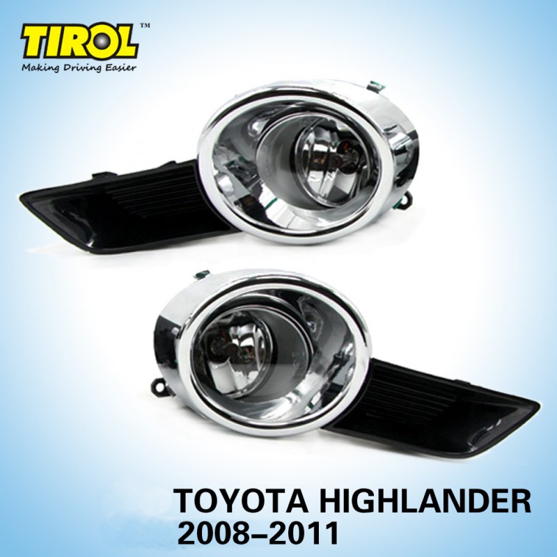 TIROL 豐田TOYOTA專用防霧燈 Toyota Highlander 2008-2011 OEM批發・進口・工廠・代買・代購