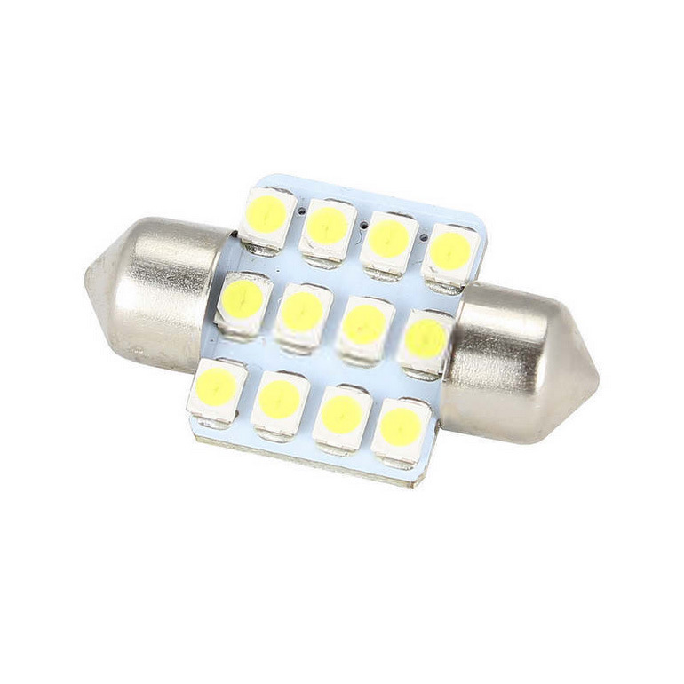 質諾 閱讀燈LED 雙尖-1210-12SMD 車廂燈牌照燈車頂燈工廠,批發,進口,代購