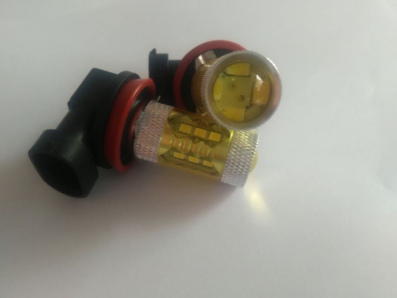 大功率霧燈 H4 80w 16smd PC套管變色 9005 H7 H11工廠,批發,進口,代購