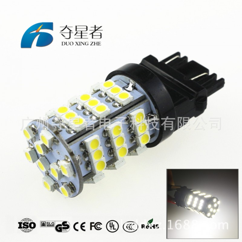 汽車貼片led車燈工廠 T25 3156/3157 3528 54smd LED剎車燈工廠,批發,進口,代購