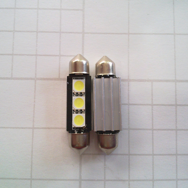 寶馬燈/CANBUS解碼檢測燈/雙尖36mm-3-5050帶散熱鋁件/閱讀燈批發・進口・工廠・代買・代購