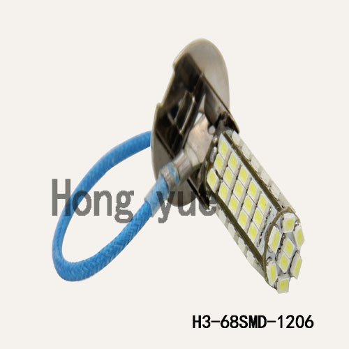 廠傢直銷 LED 霧燈H3-68SMD(燈）1206 LED霧燈工廠,批發,進口,代購