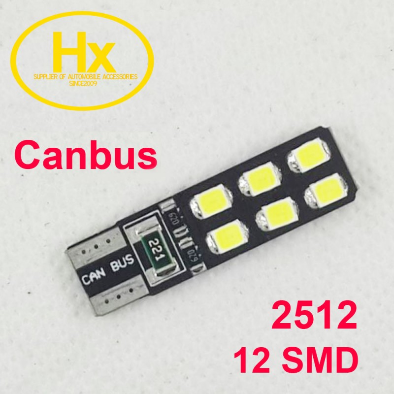 高品質2512LED解碼CANBUS 12SMD 剎車轉向燈泡 廠傢直銷批發・進口・工廠・代買・代購