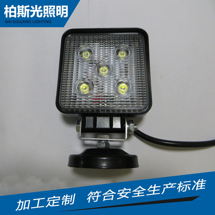 加工定製檢修燈 LED農用工作燈 15W方形工作車燈 led汽車燈批發批發・進口・工廠・代買・代購