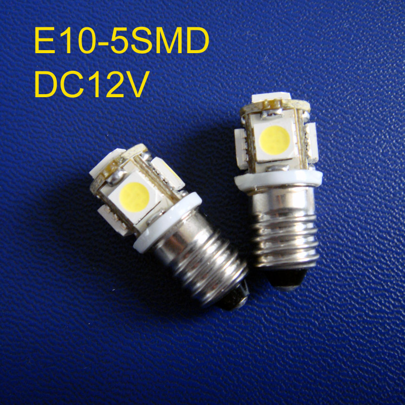 高品質12V E10 led燈泡 E10 led指示燈 信號燈 警示燈 汽車門邊燈批發・進口・工廠・代買・代購