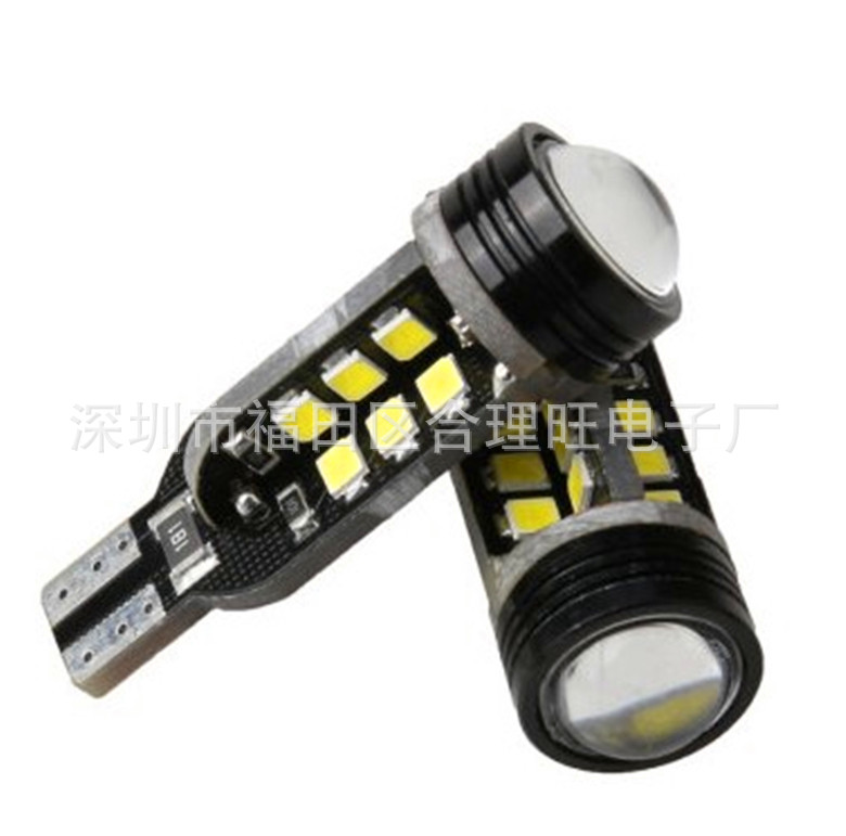 汽車LED大功率流氓倒車燈泡 T15-2835-24SMD 透鏡高亮解碼倒車燈工廠,批發,進口,代購