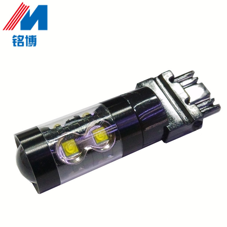 T25-50w黑鋁 3156/3157 CREE-10SMD 汽車大功率led剎車燈 日行燈工廠,批發,進口,代購